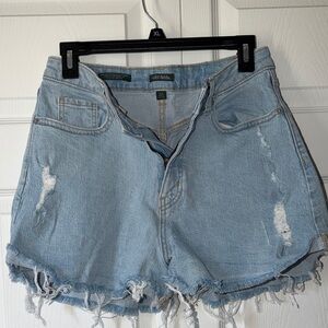 Wild Fable Light  Wash Distressed Denim Shorts